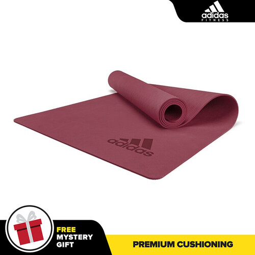 adidas ADYG-10300MR Premium Yoga Mat, Mystery Ruby : : Sports,  Fitness & Outdoors